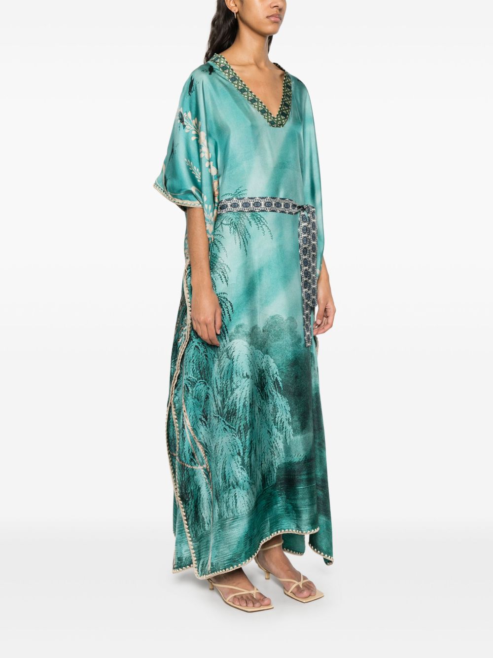Pierre Louis Mascia Sea Clothing Clear Blue Silk