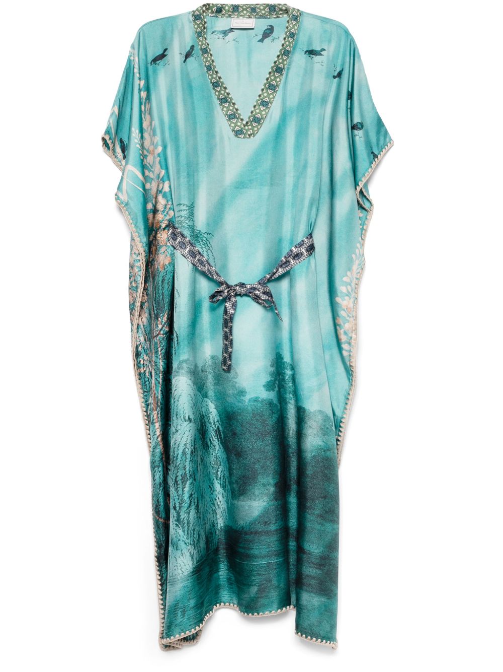 Pierre Louis Mascia Sea Clothing Clear Blue Silk