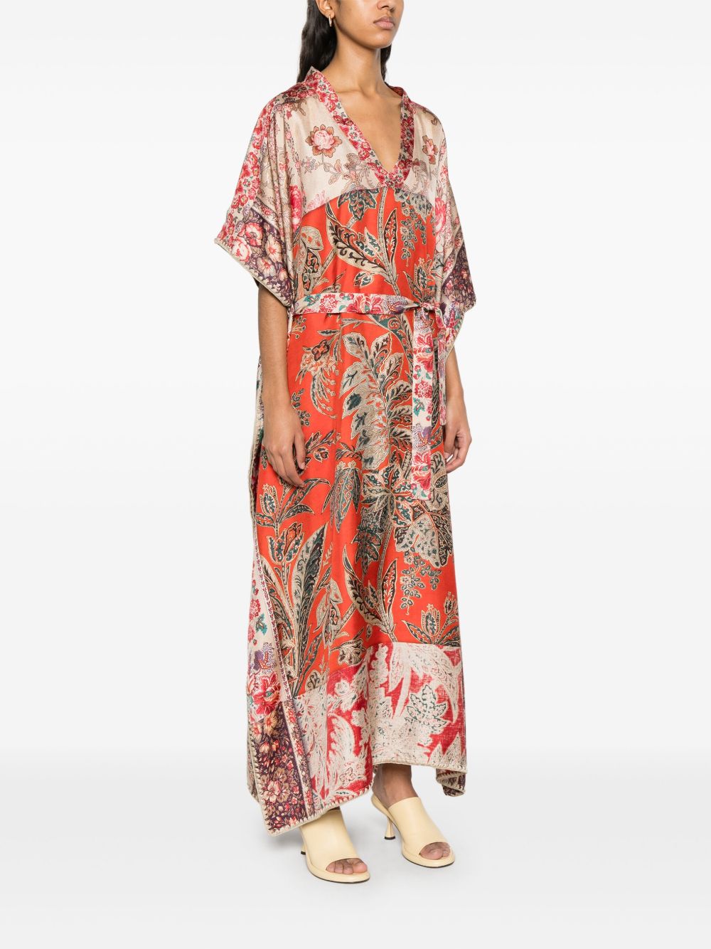 Pierre Louis Mascia Sea Clothing Red Silk