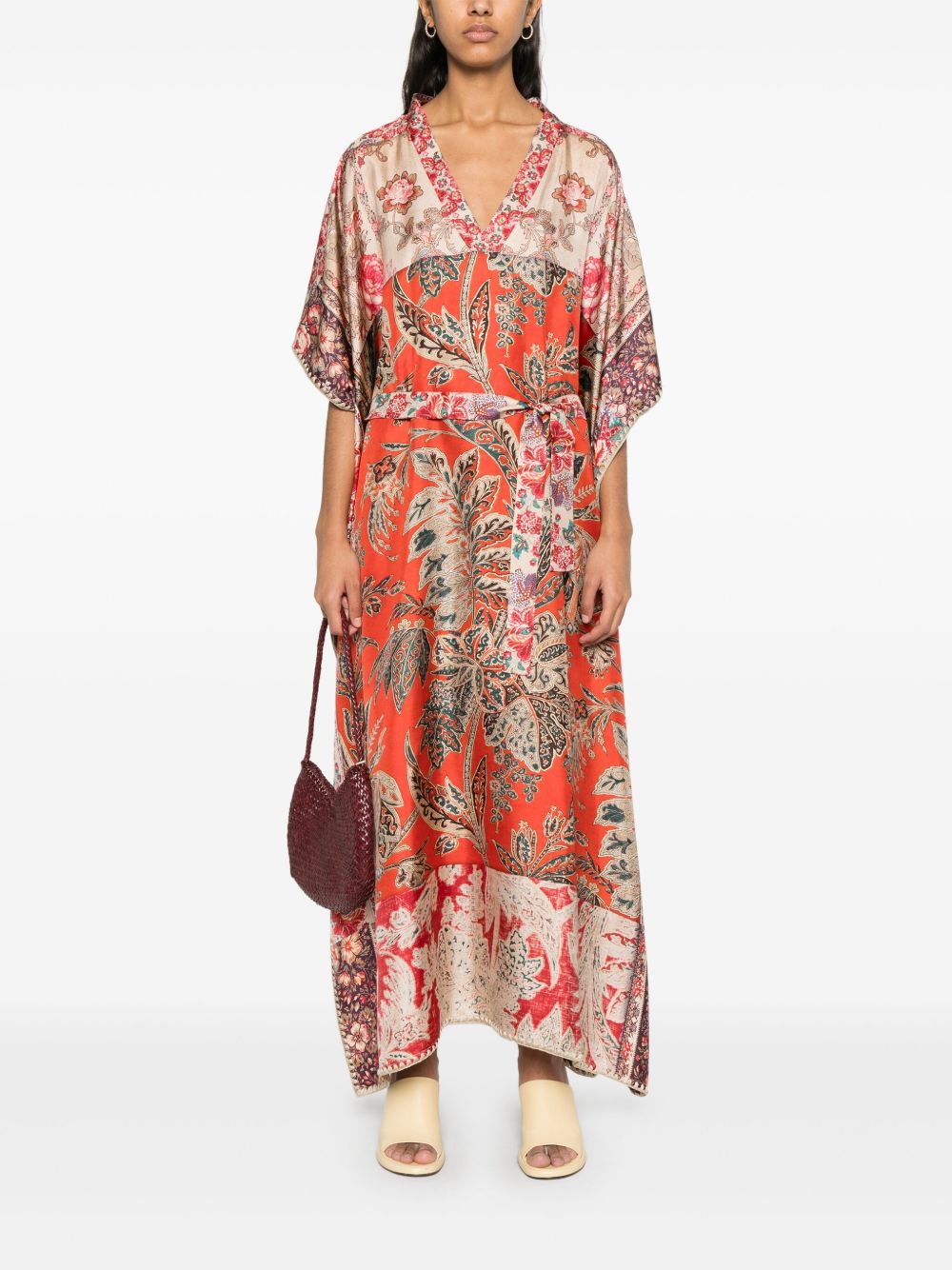 Pierre Louis Mascia Sea Clothing Red Silk