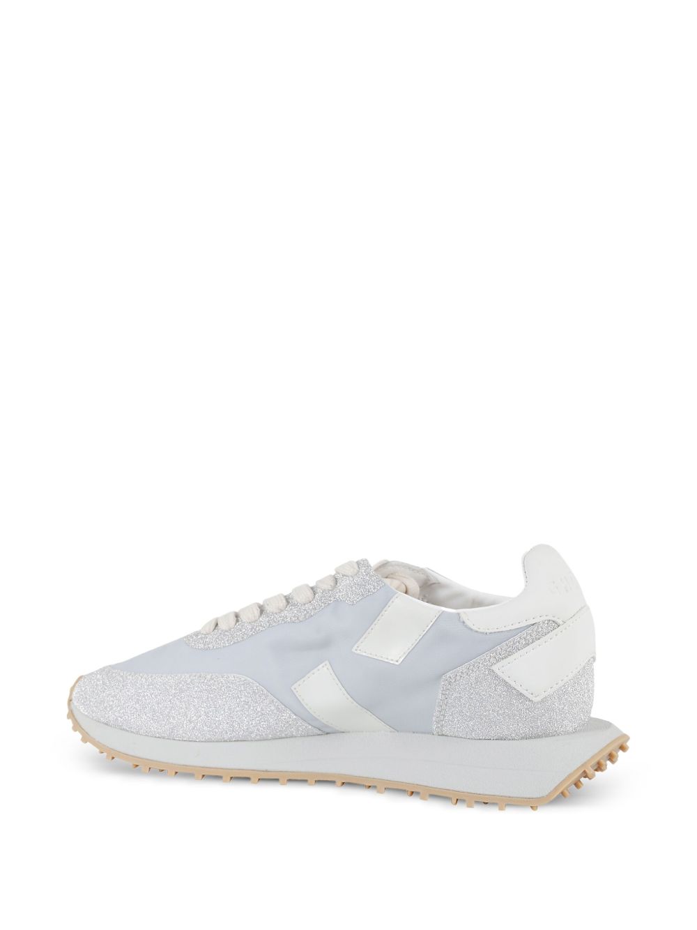 Ghoud Sneakers Silver Calf Leather