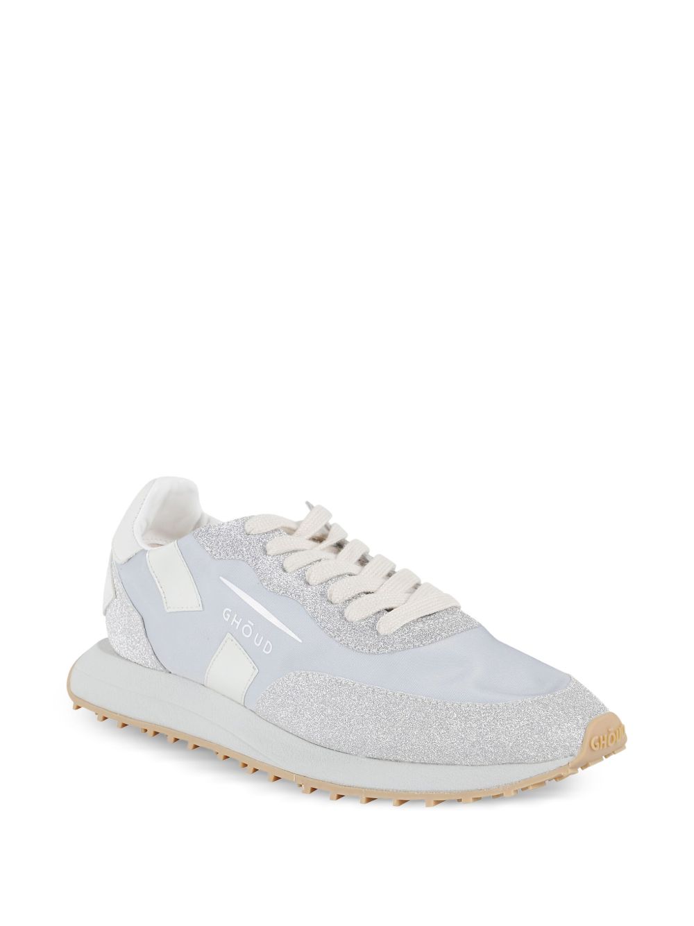 Ghoud Sneakers Silver Calf Leather