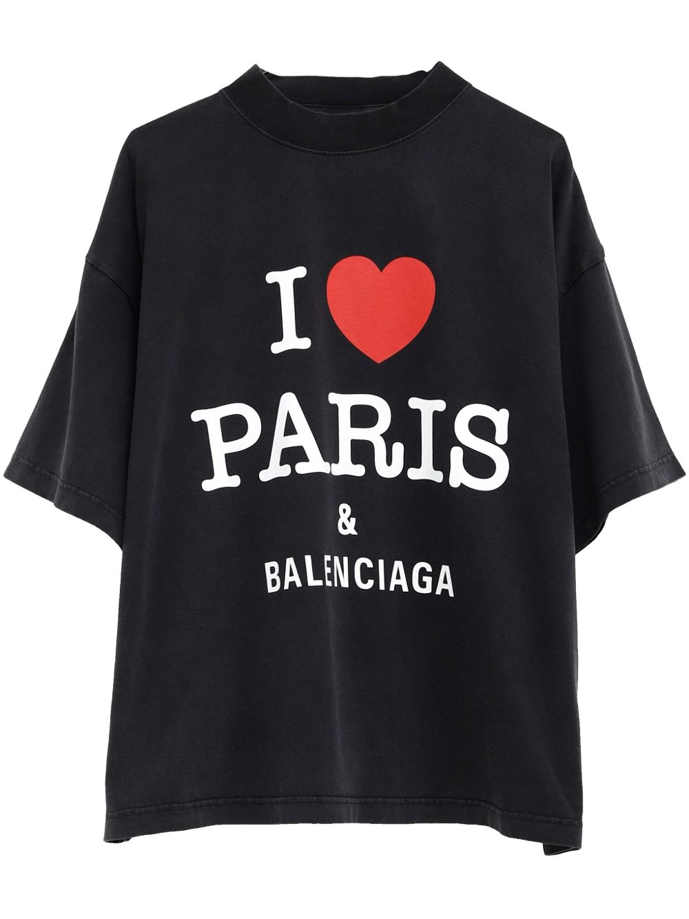 Balenciaga T-Shirts And Polos Black Cotton