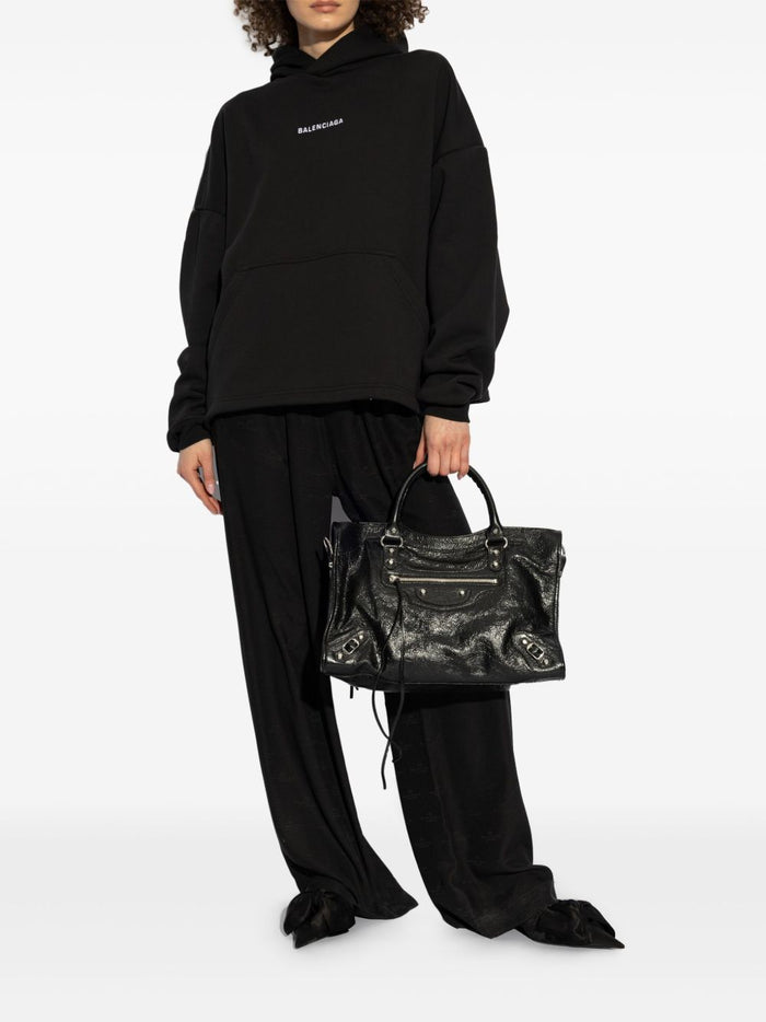 Balenciaga Sweaters Black Cotton