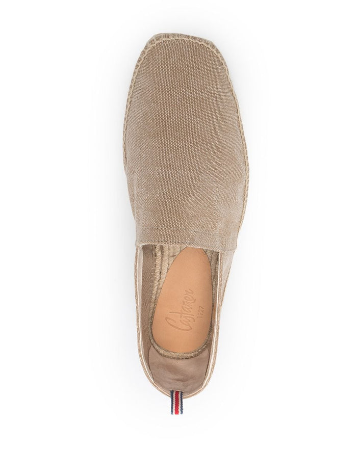 Castaner Flat Shoes Beige Exterior: Cotton lining: Jute