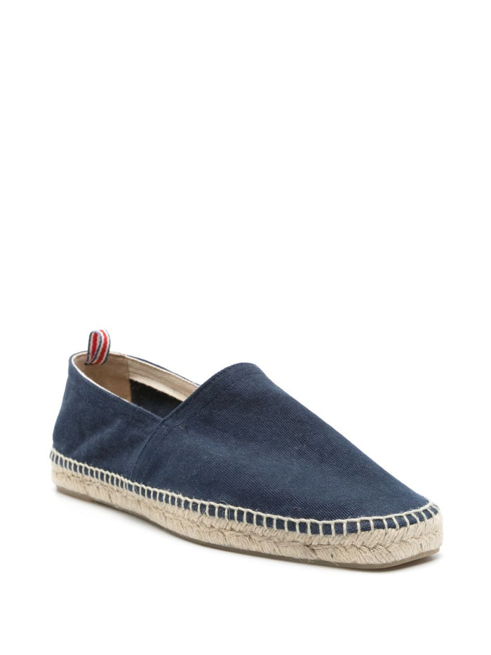 Castaner Flat Shoes Blue Lining: Jute