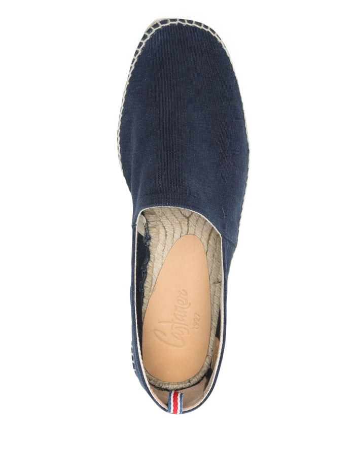 Castaner Flat Shoes Blue Lining: Jute