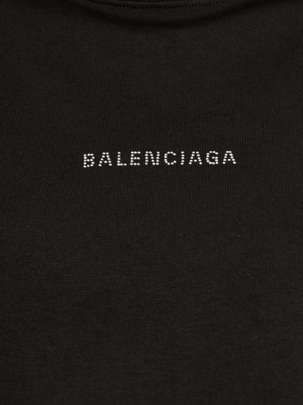 Balenciaga T-Shirts And Polos Black Cotton