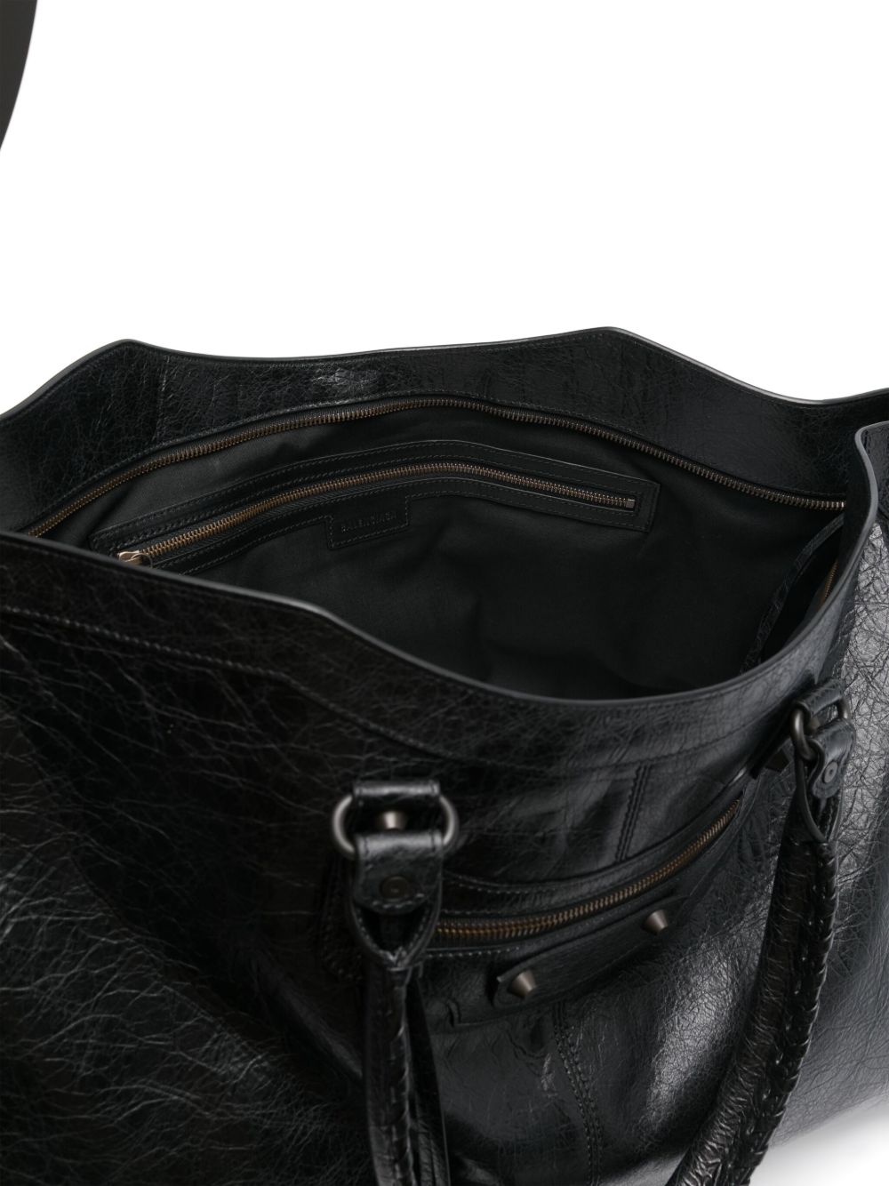 Balenciaga Bags Black Leather