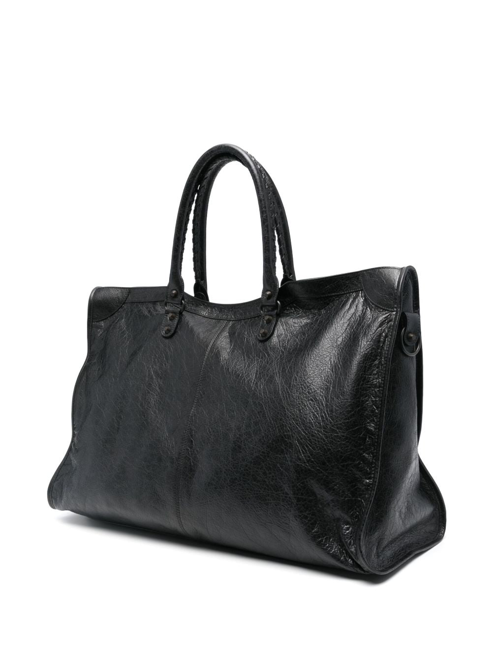 Balenciaga Bags Black Leather