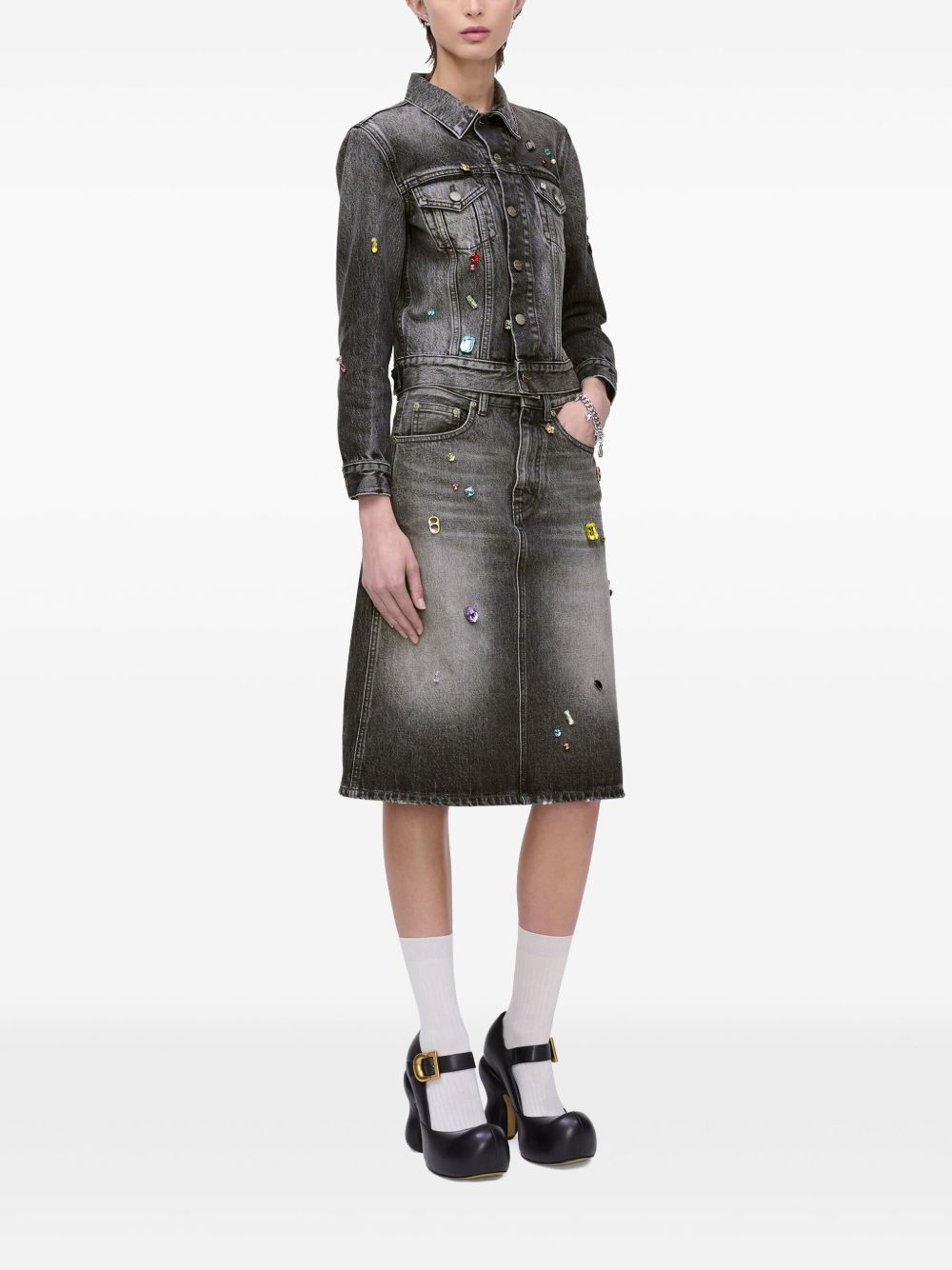 Marc Jacobs Coats Black Cotton