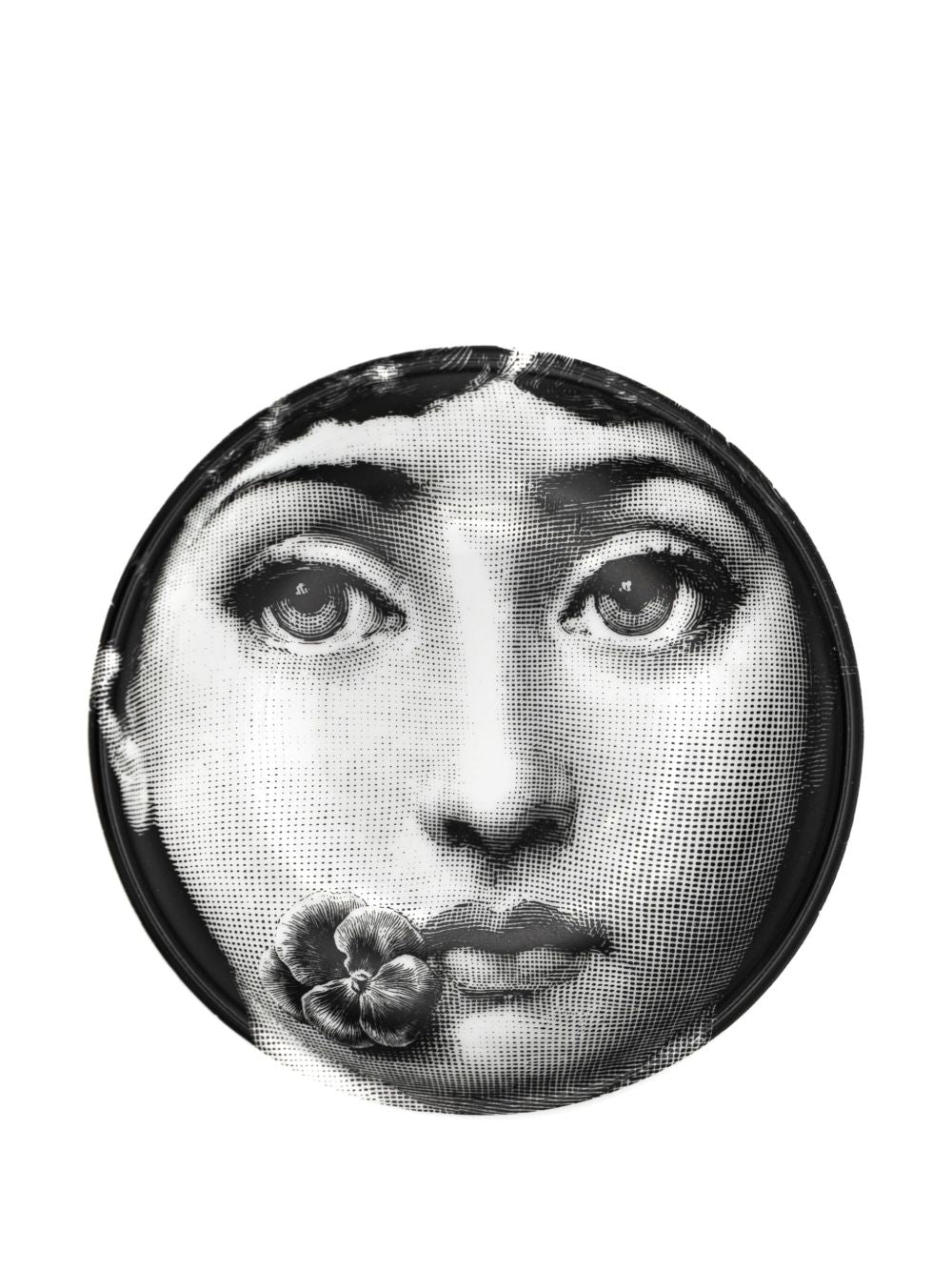 Fornasetti Living Black Porcellana