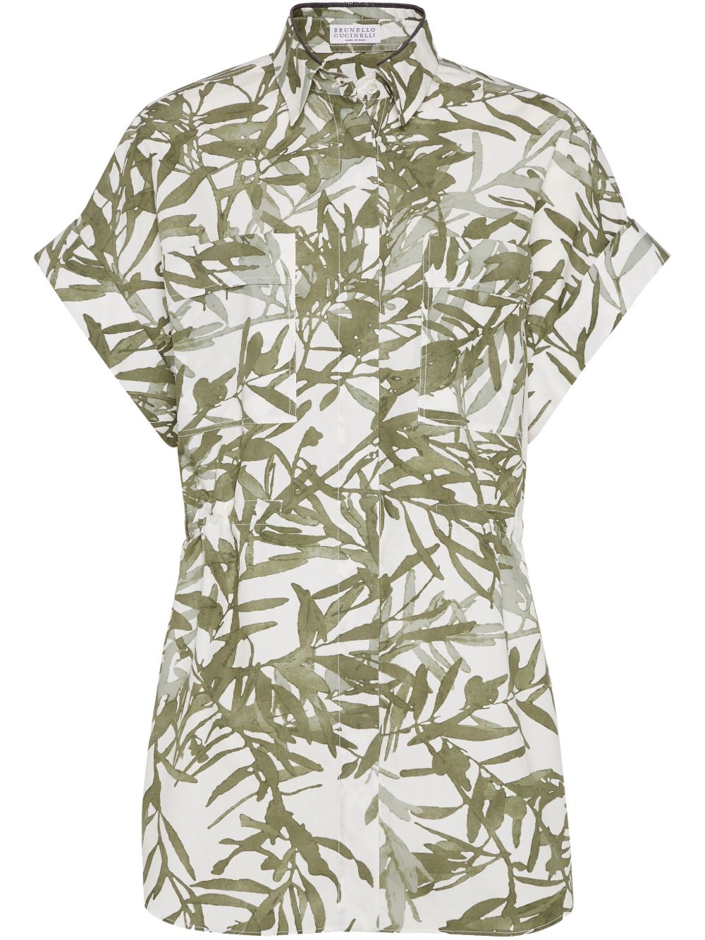 Brunello Cucinelli Shirts Bianco Cotton