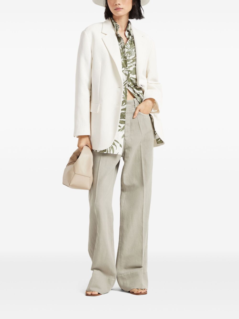 Brunello Cucinelli Shirts Bianco Cotton