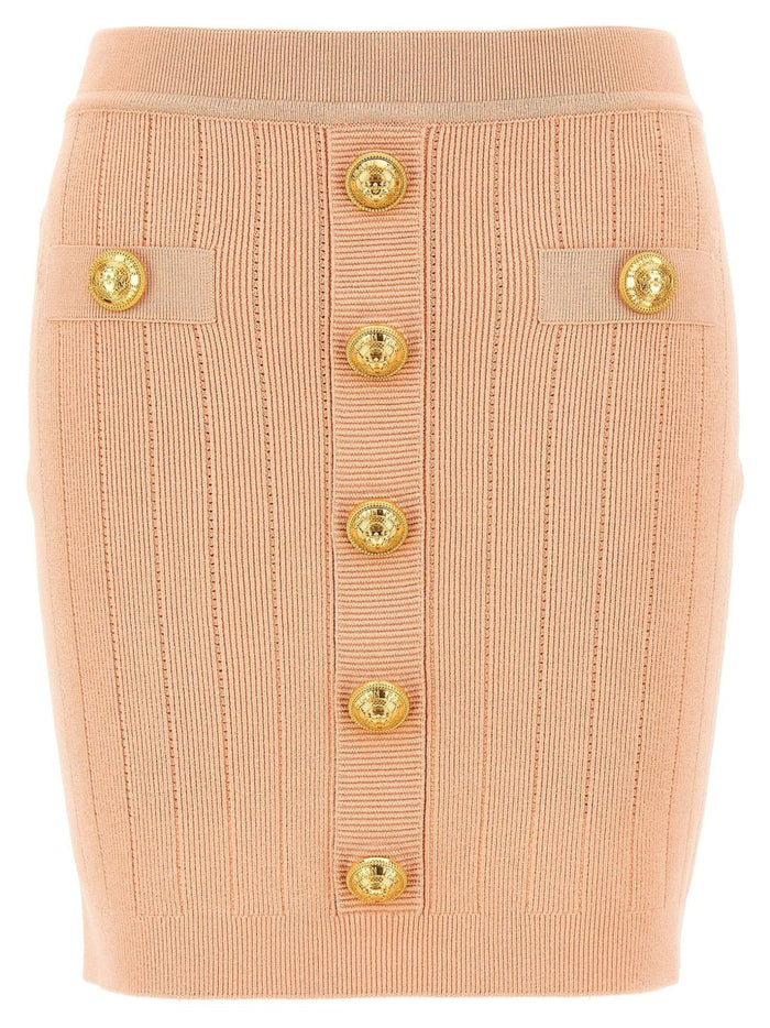 Balmain Skirts Powder Viscose