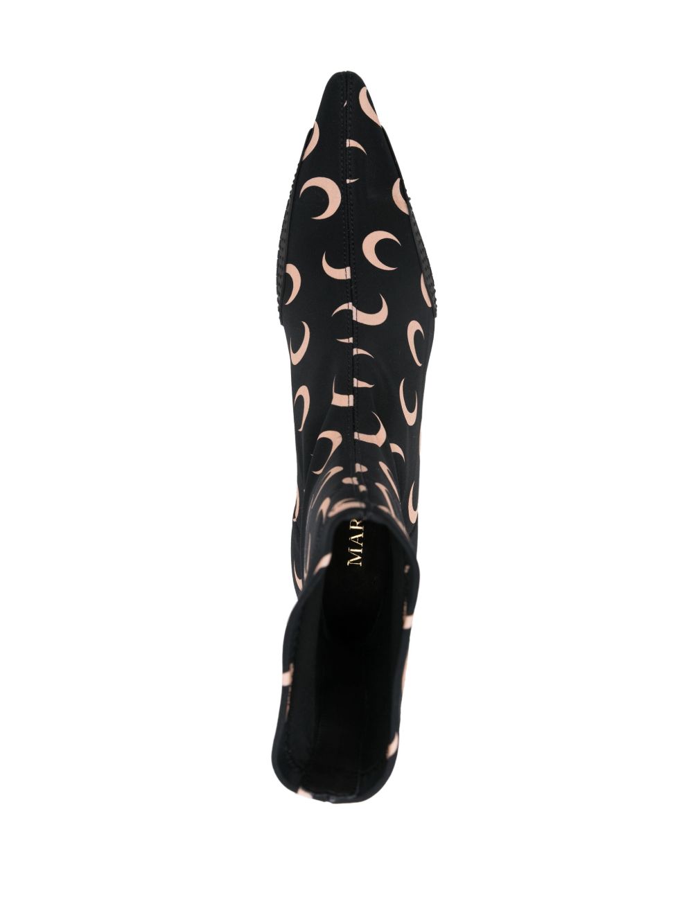 Marine Serre Boots Black Fabric