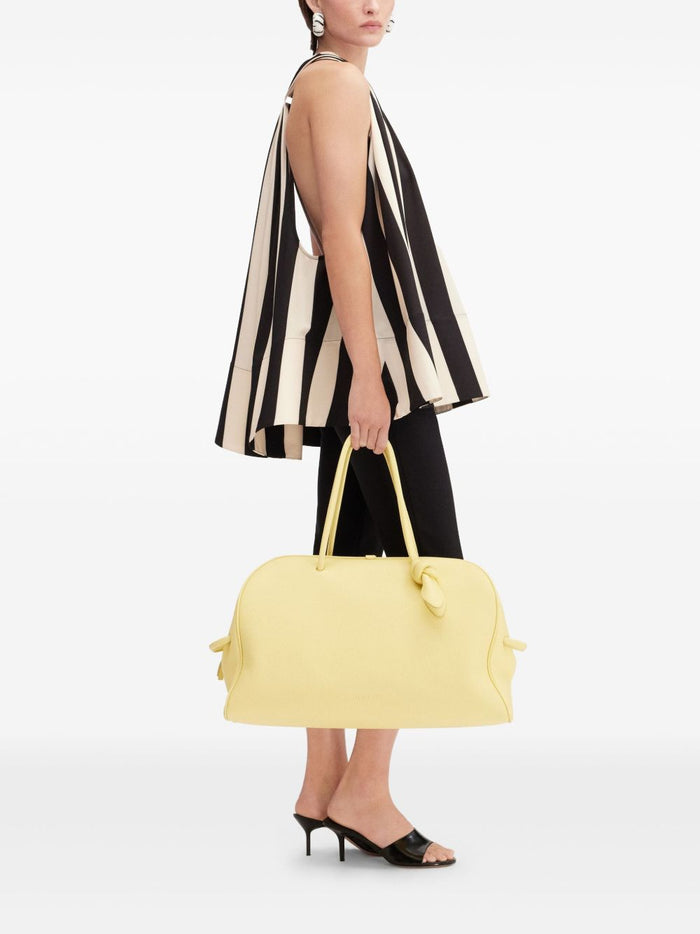 Jacquemus Top Black Polyester Elastane