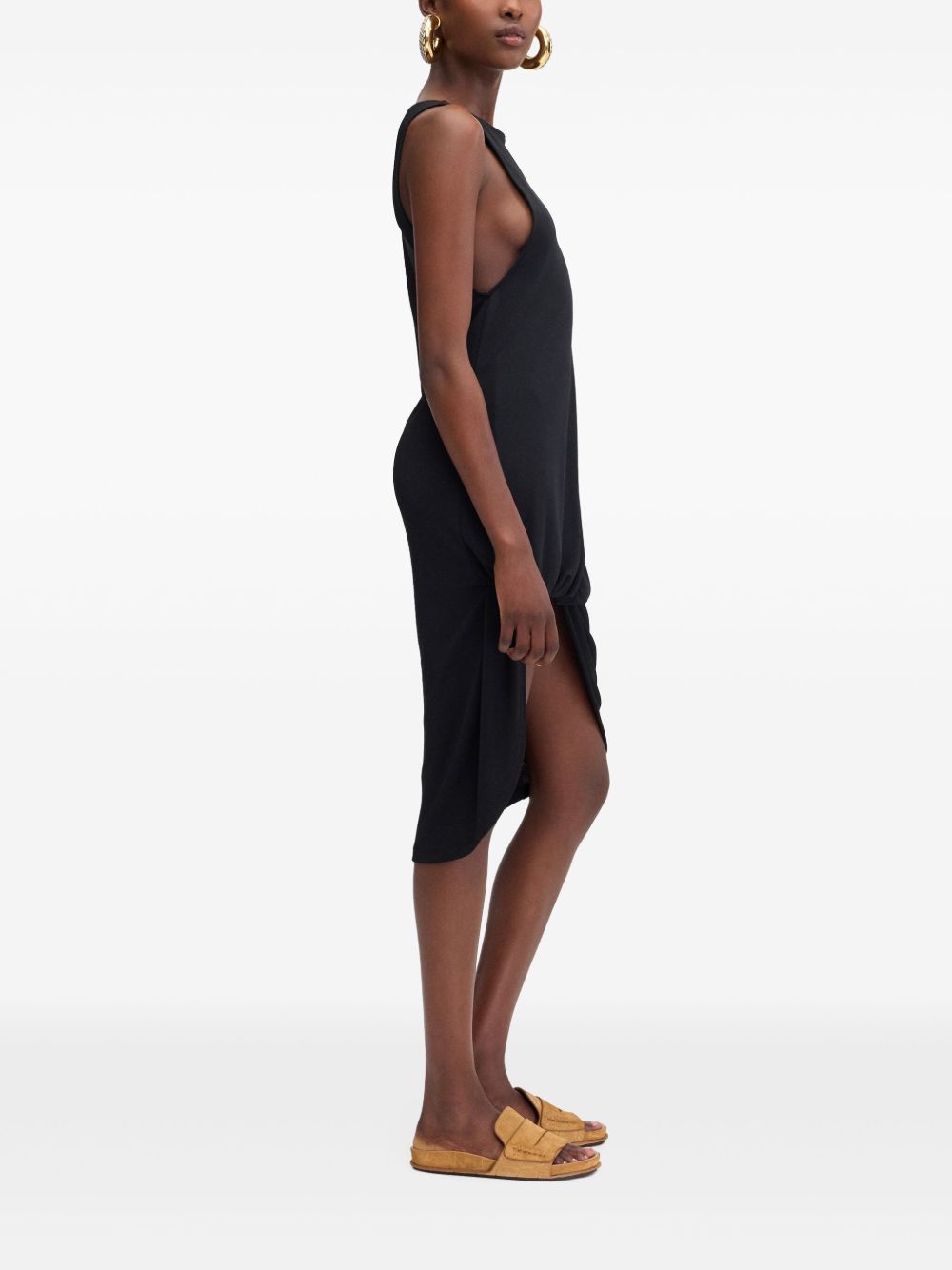 JACQUEMUS Dresses Black Viscose Polyester Elastane