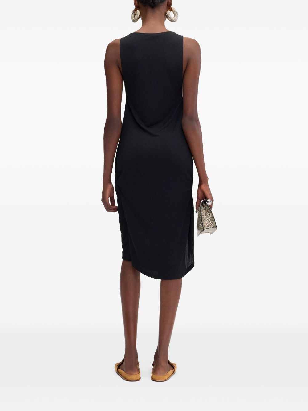 JACQUEMUS Dresses Black Viscose Polyester Elastane