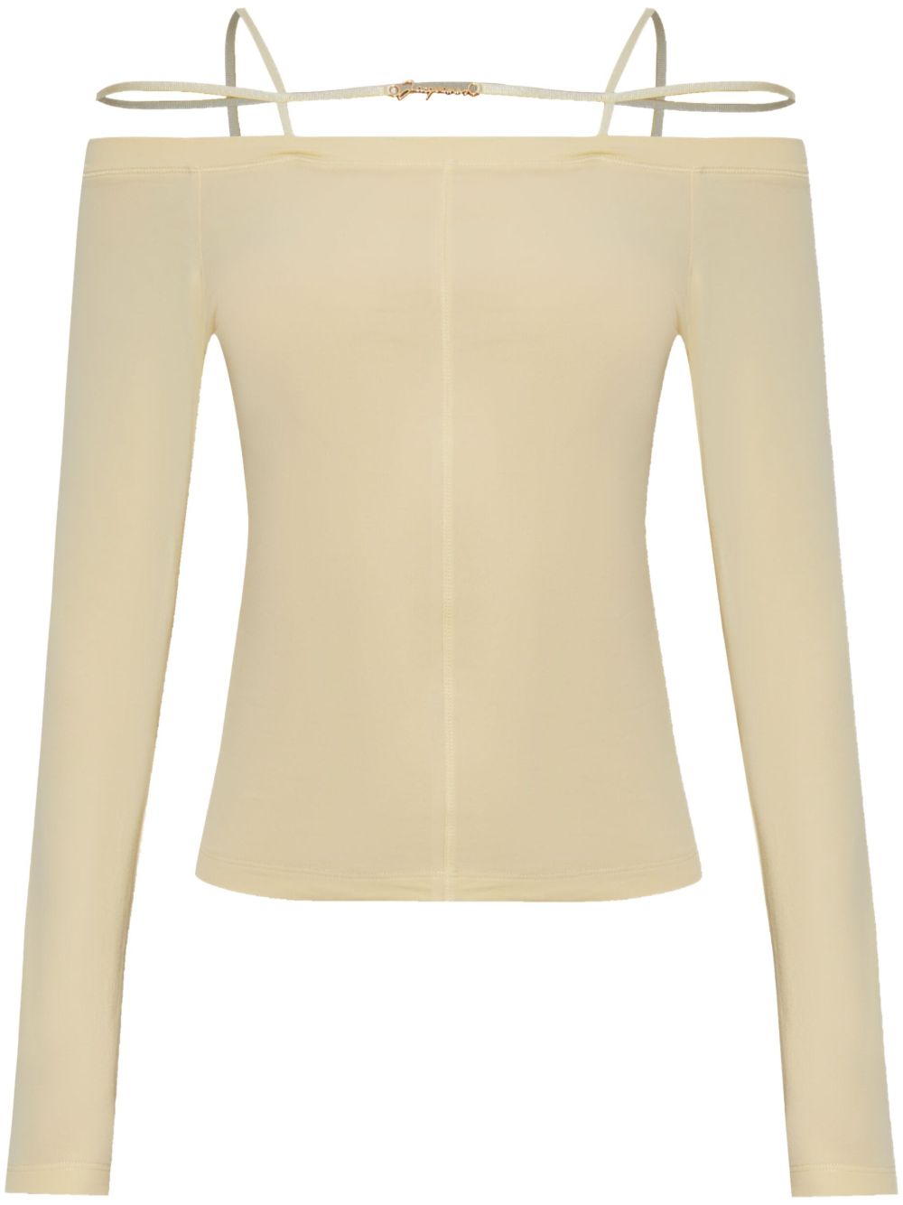 Jacquemus Top Yellow Cotton