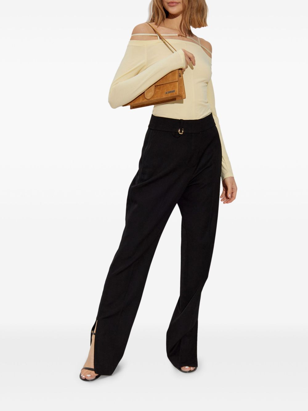 Jacquemus Top Yellow Cotton