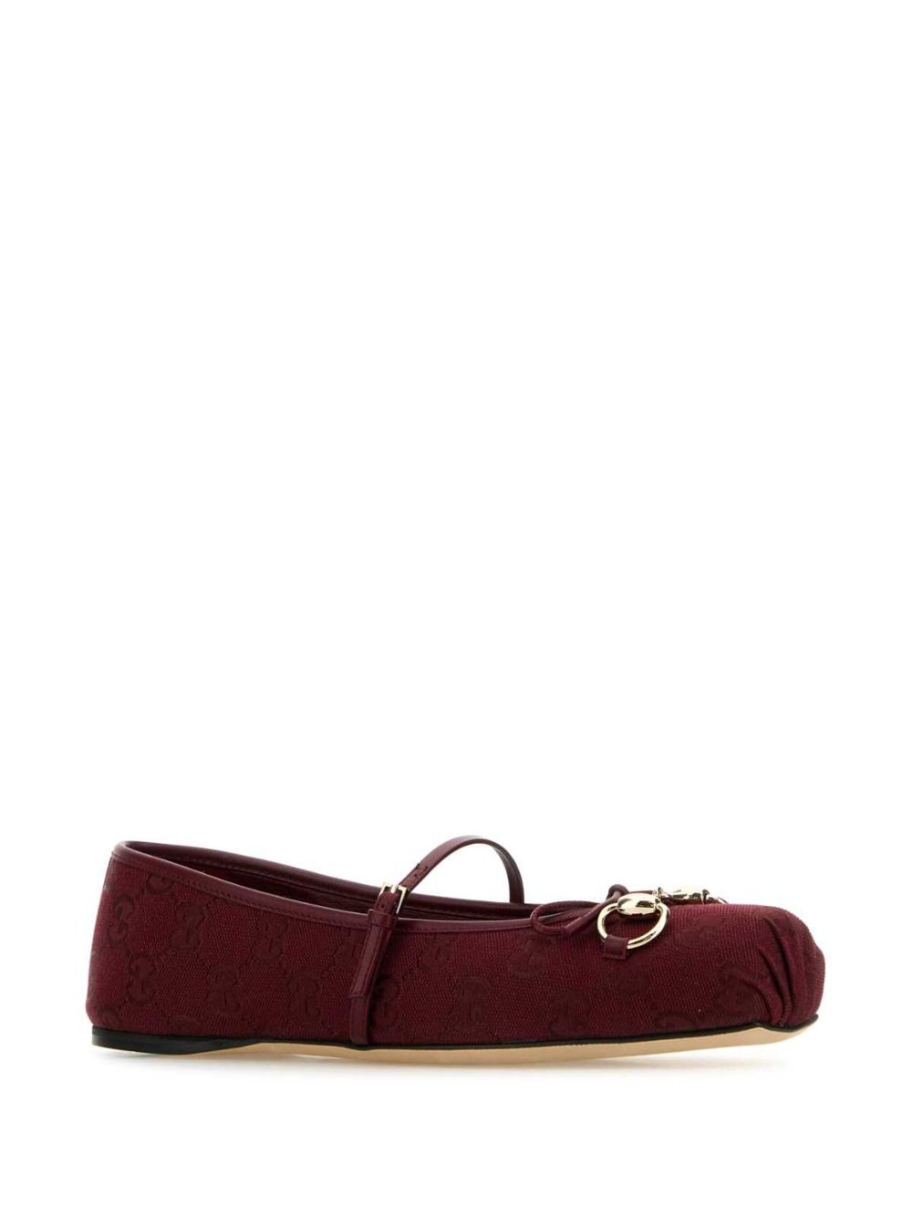 Gucci Flat Shoes Bordeaux