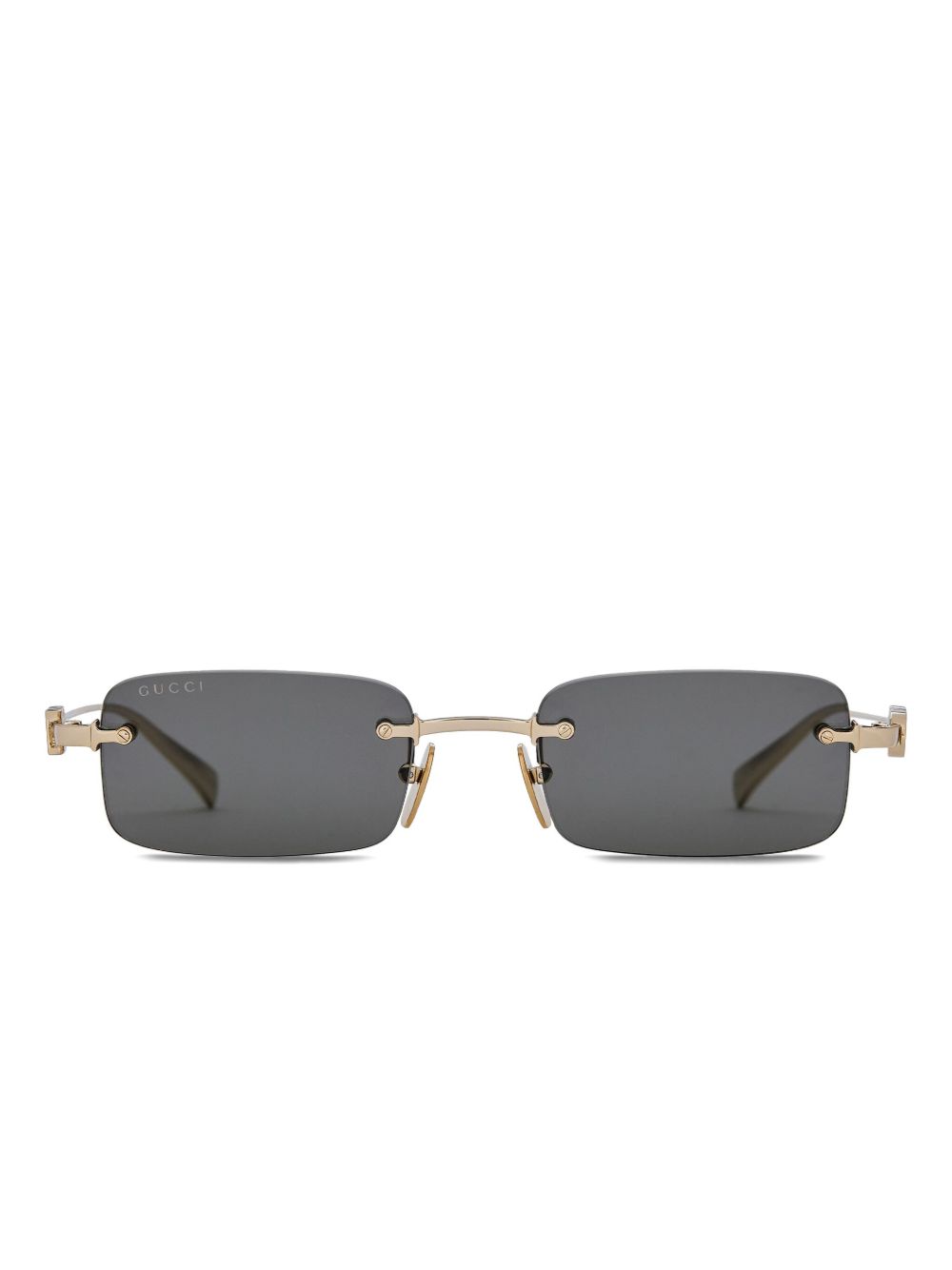 Gucci Sunglasses Golden Metal