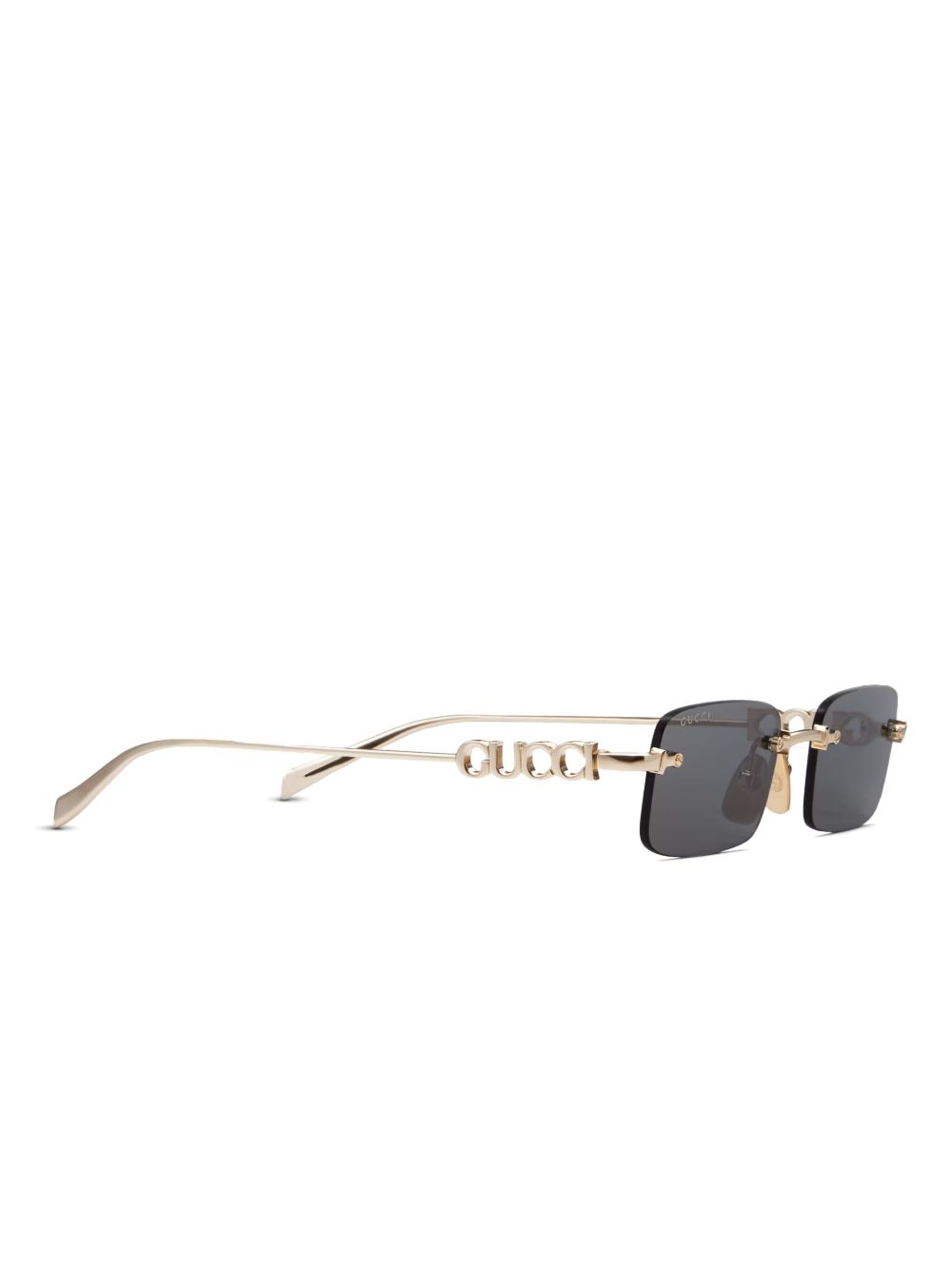 Gucci Sunglasses Golden Metal