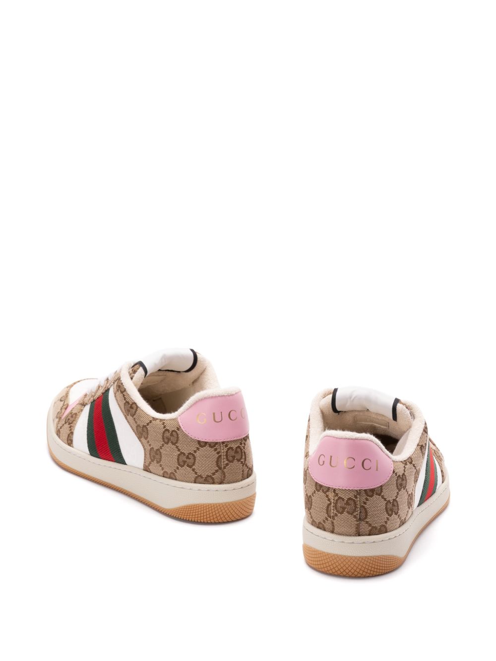 Gucci Sneakers Beige Leather