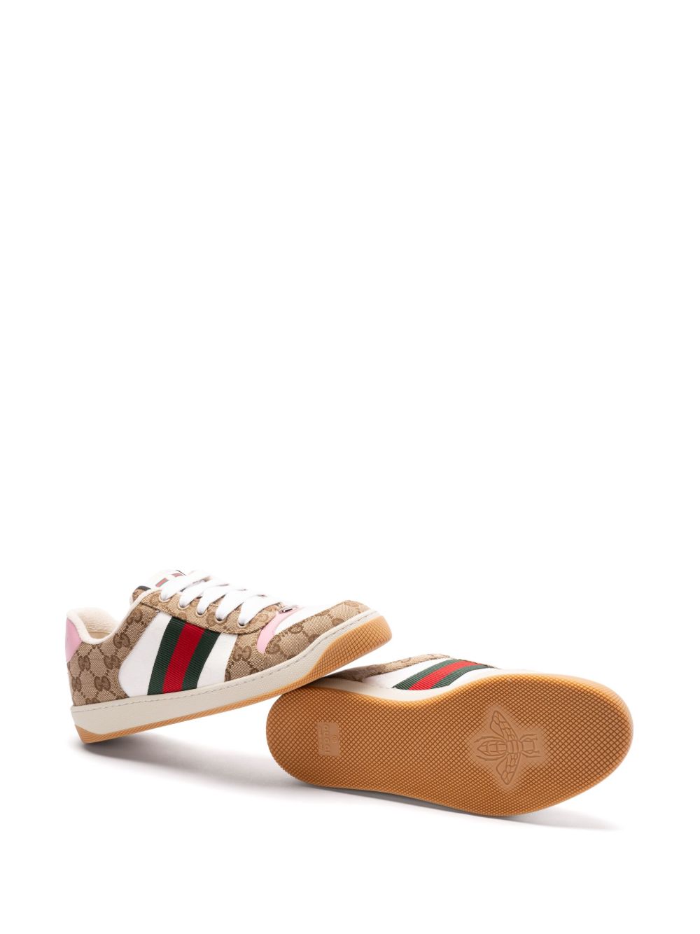 Gucci Sneakers Beige Leather