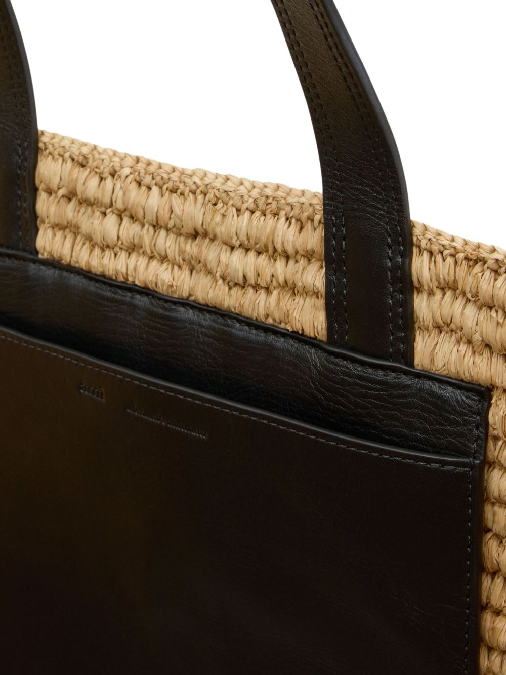 Ami Paris Bags Beige Raffia