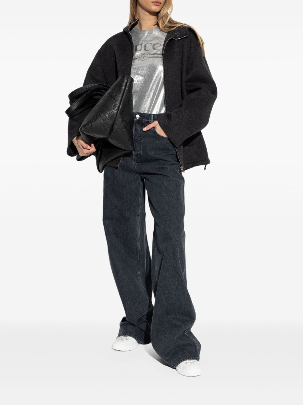Gucci Jeans Black Cotton