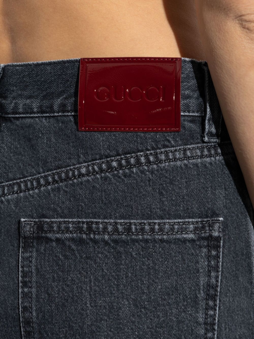 Gucci Jeans Black Cotton