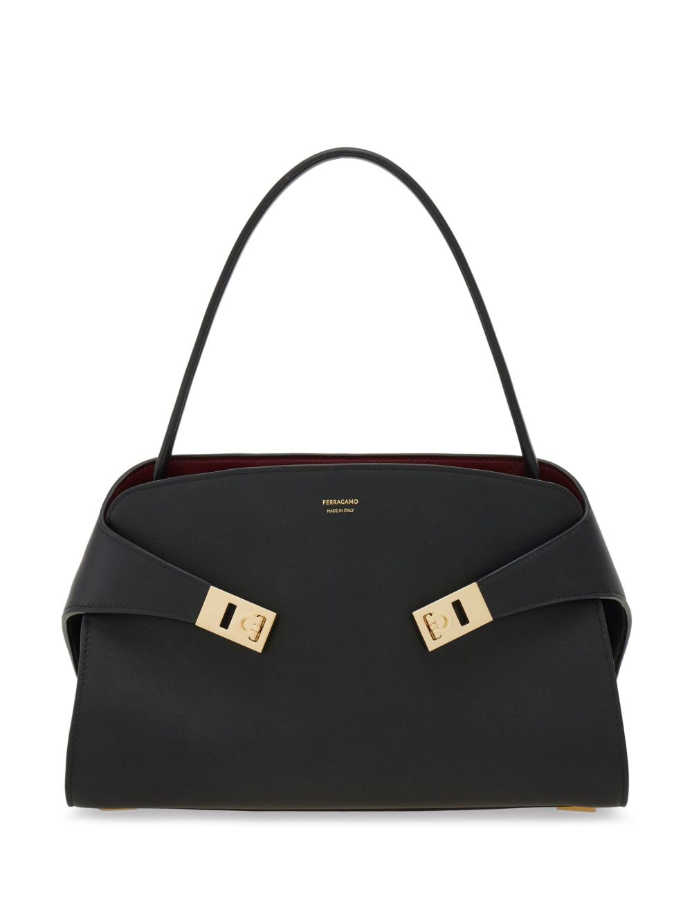 Ferragamo Bags Black Outer: Calfskin