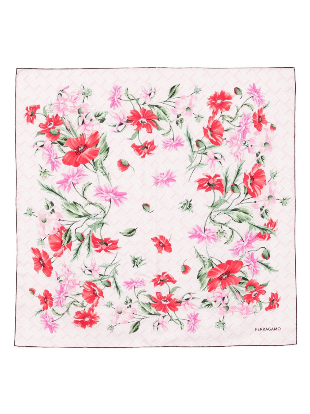 Ferragamo Scarfs Pink Silk