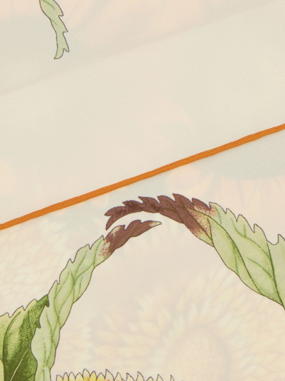 Ferragamo Scarfs Ivory Silk