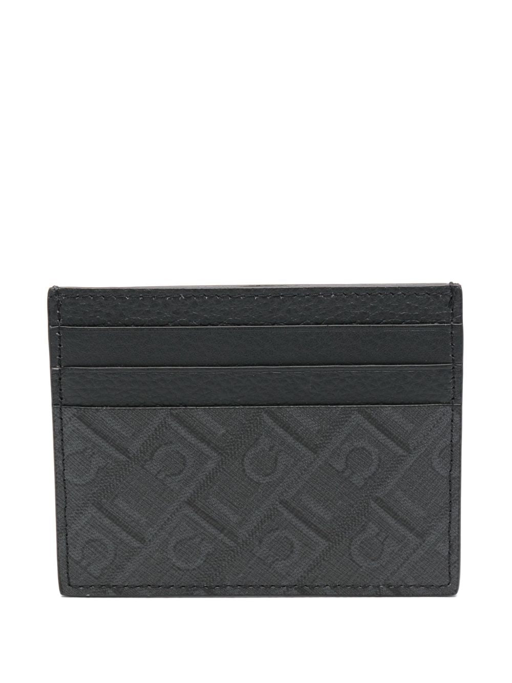 Ferragamo Wallets Black Outer: Polyurethane