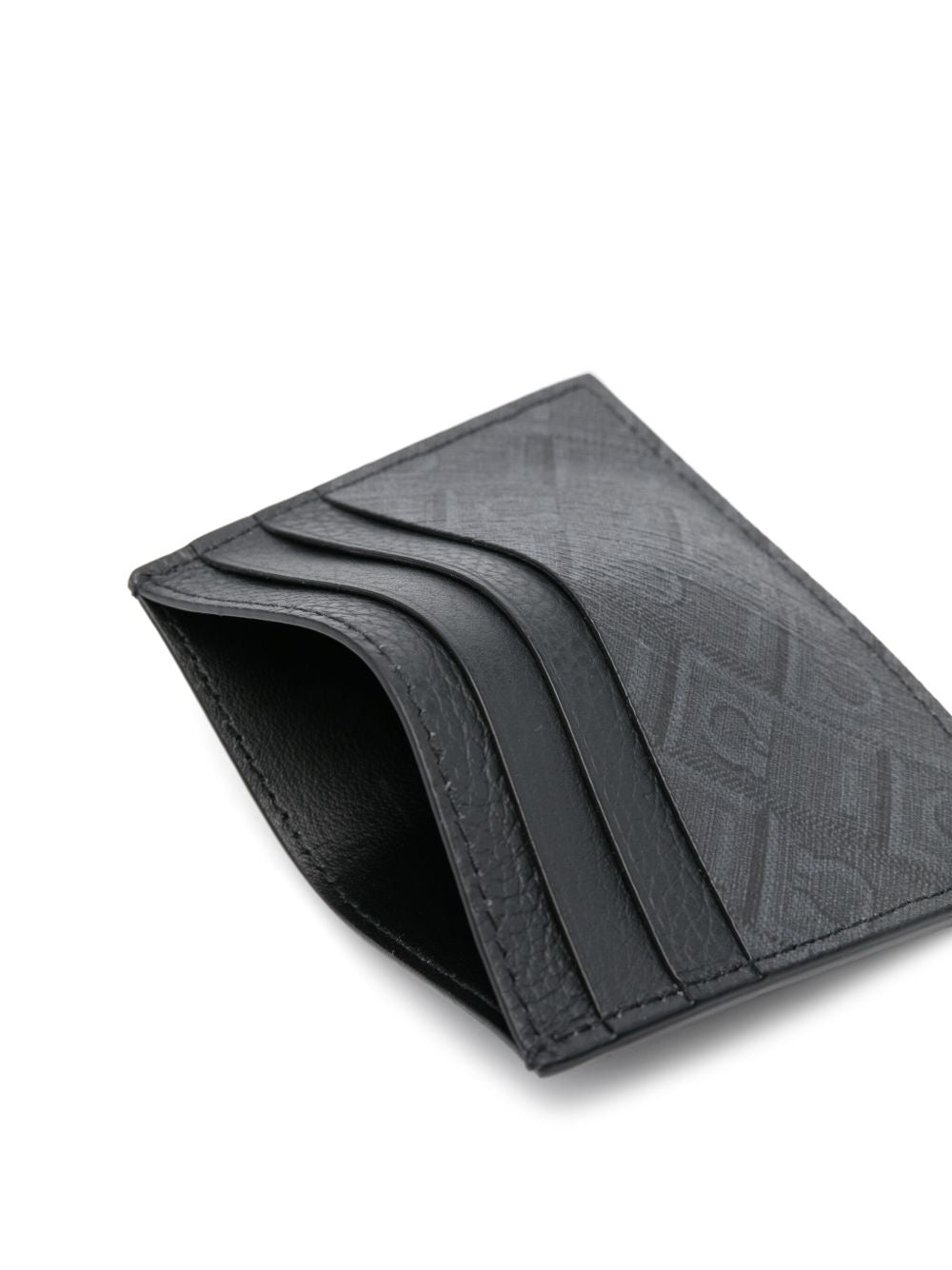 Ferragamo Wallets Black Outer: Polyurethane