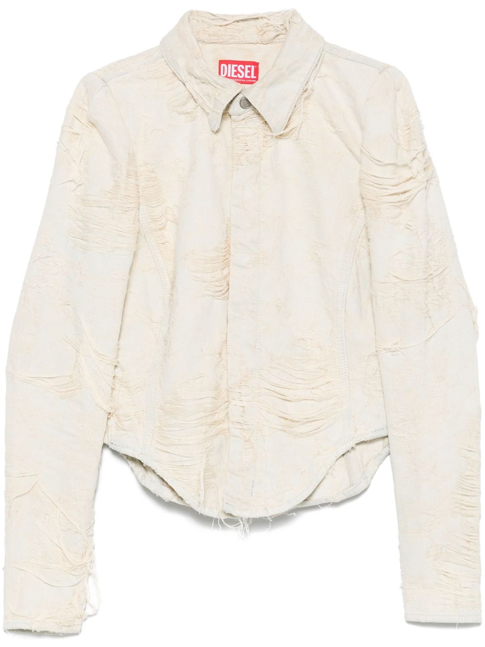 Diesel Shirts Grey Cotton