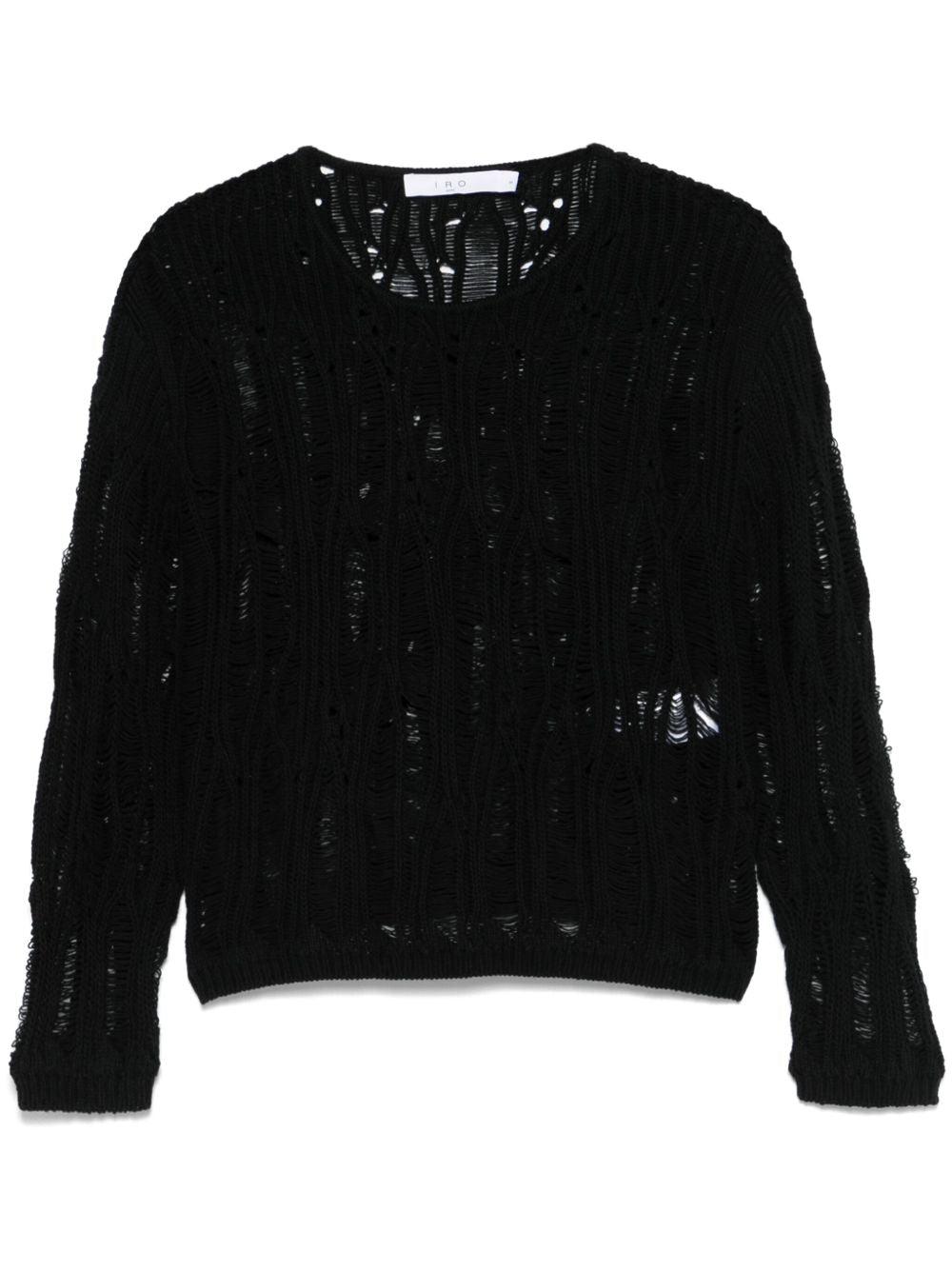 Iro Sweaters Black Cotton