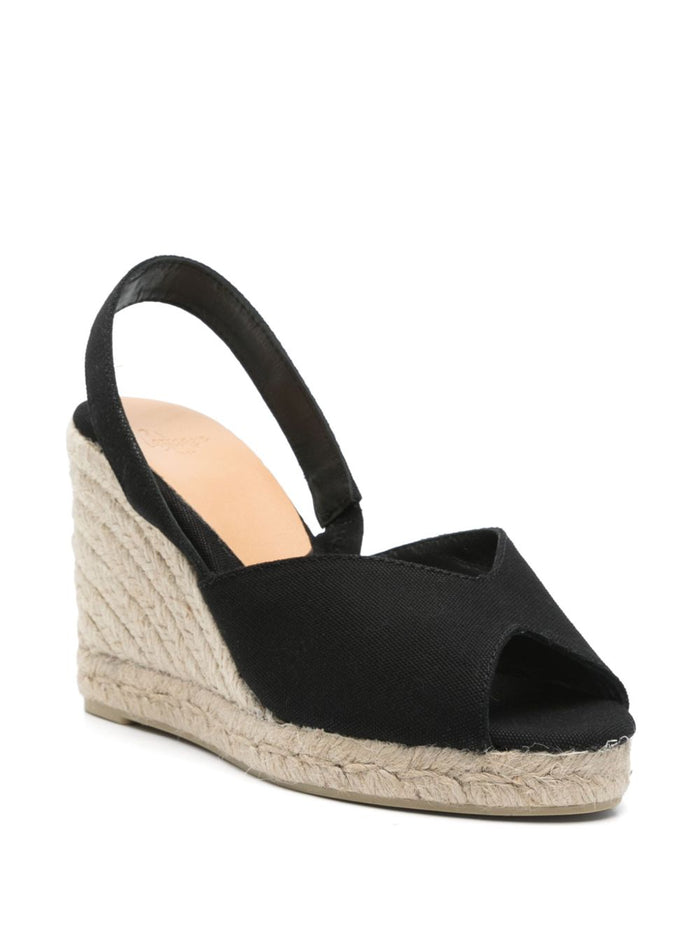 Castaner Flat shoes Black Lining: Fabric