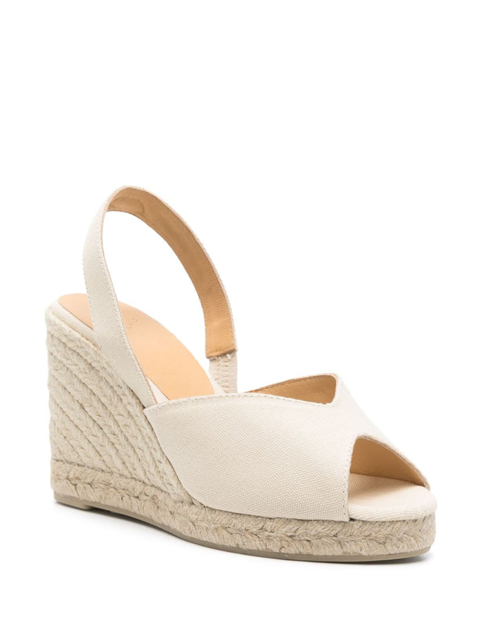 Castaner Flat shoes Ivory Lining: Fabric