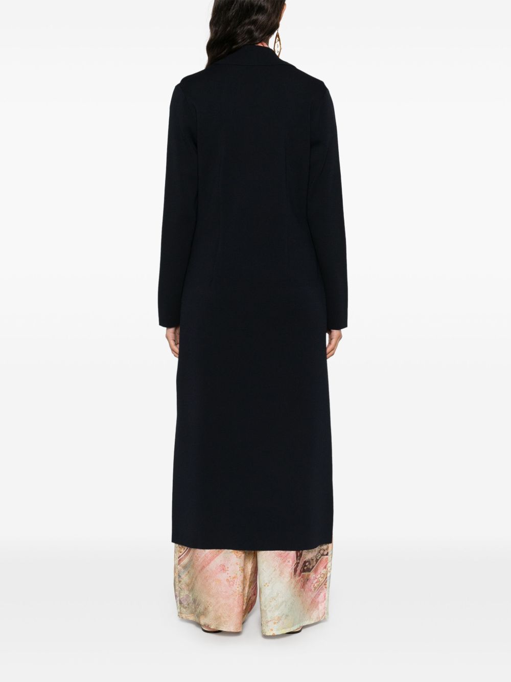 Parosh Coats Blue Viscose Polyamide
