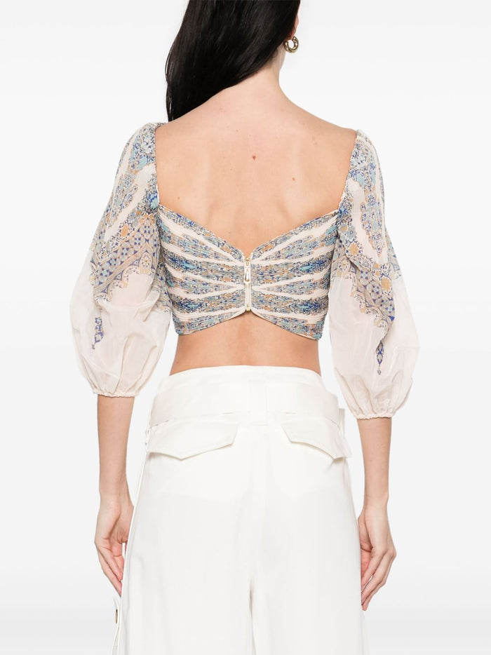 Zimmermann Top Clear Blue