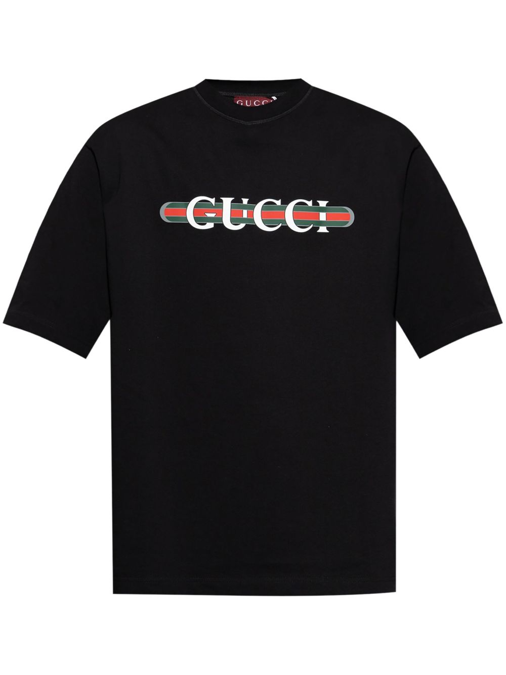 Gucci T-Shirts And Polos Black Cotton