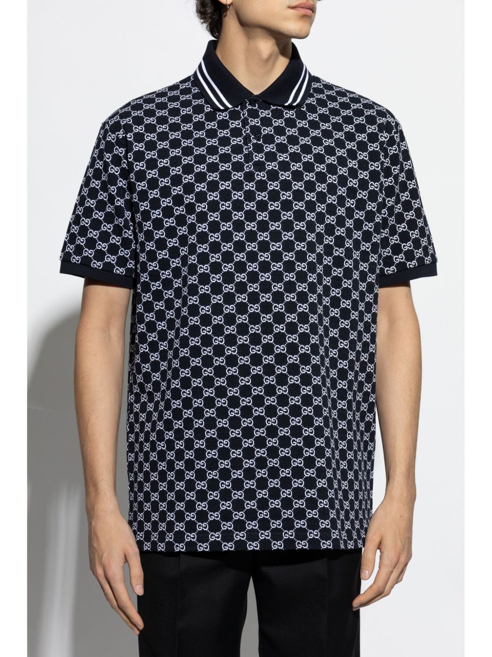 Gucci T-Shirts And Polos Blue Cotton