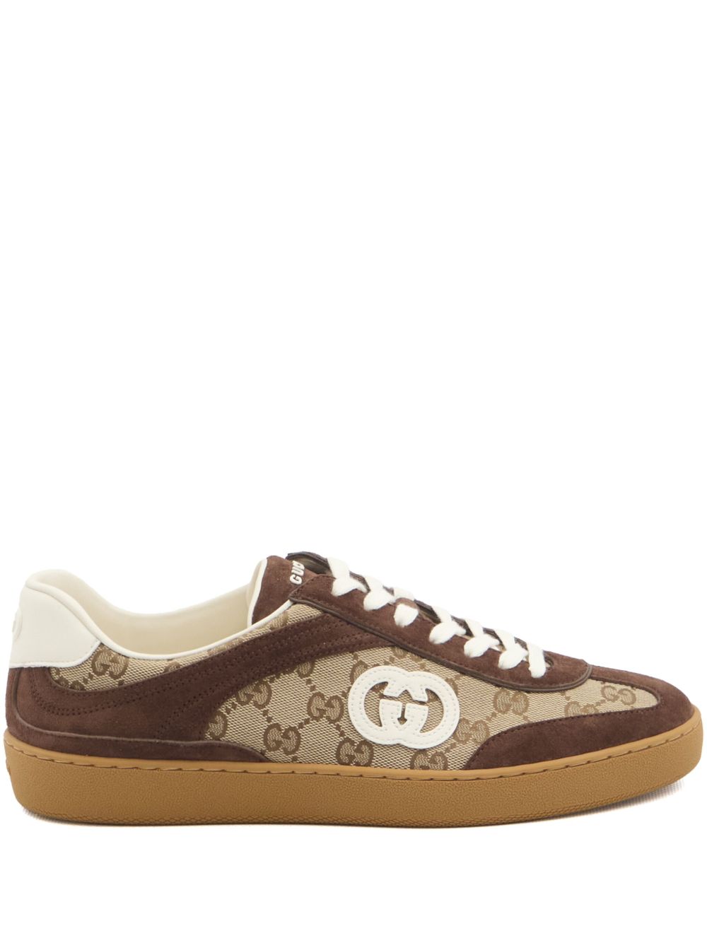 Gucci Sneakers Leather Brown Outer: Fabric
