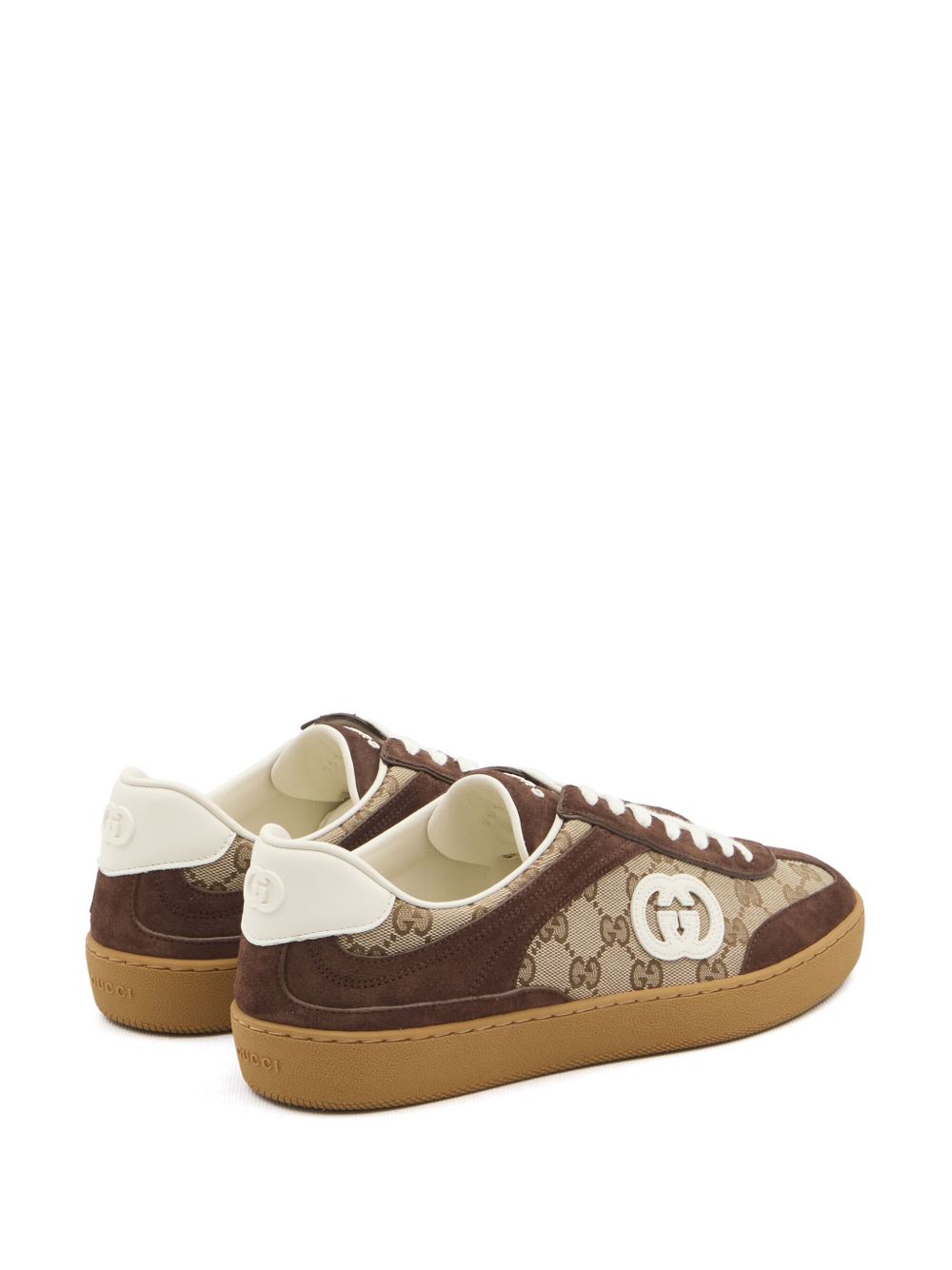 Gucci Sneakers Leather Brown Outer: Fabric