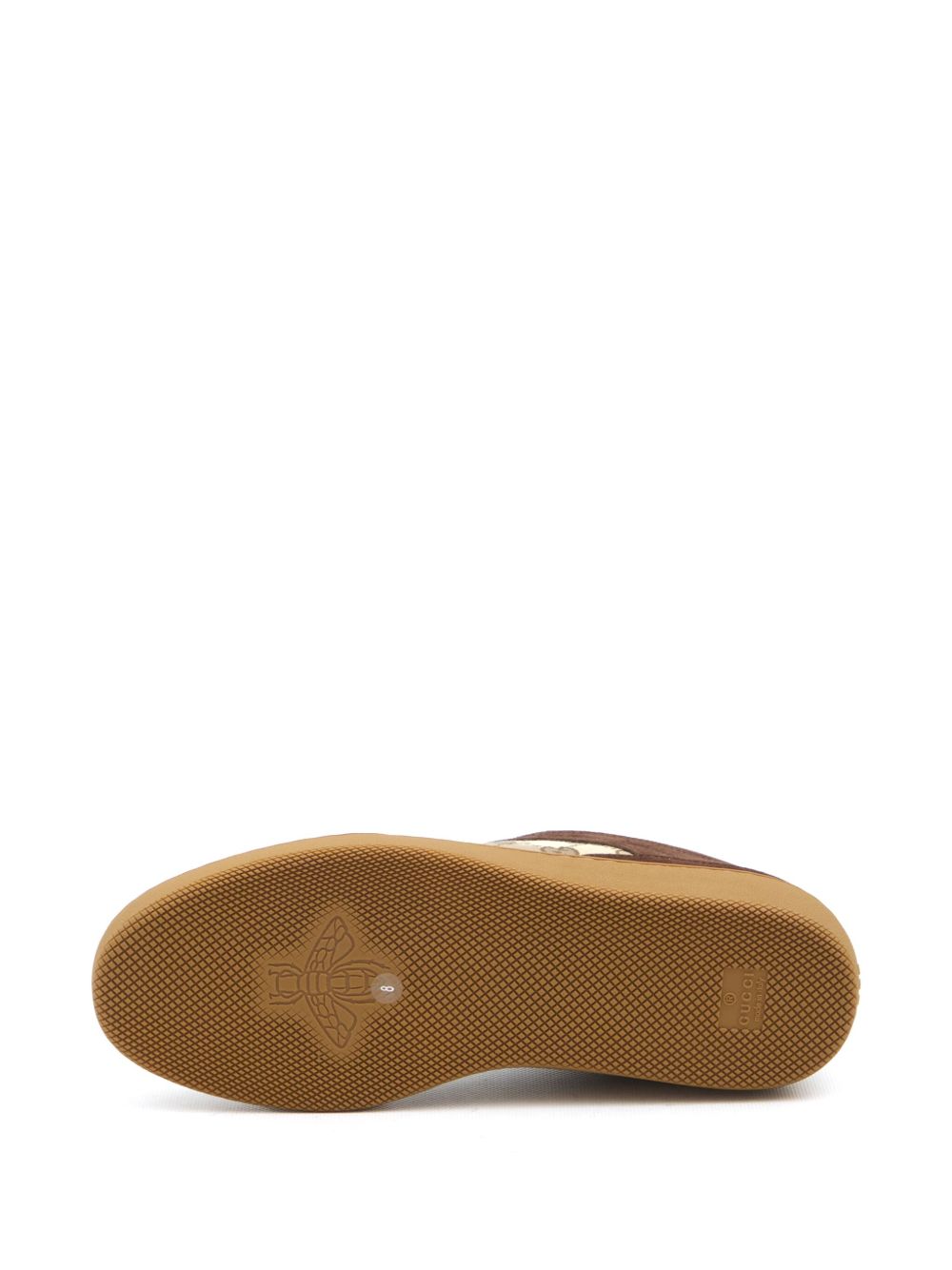 Gucci Sneakers Leather Brown Outer: Fabric