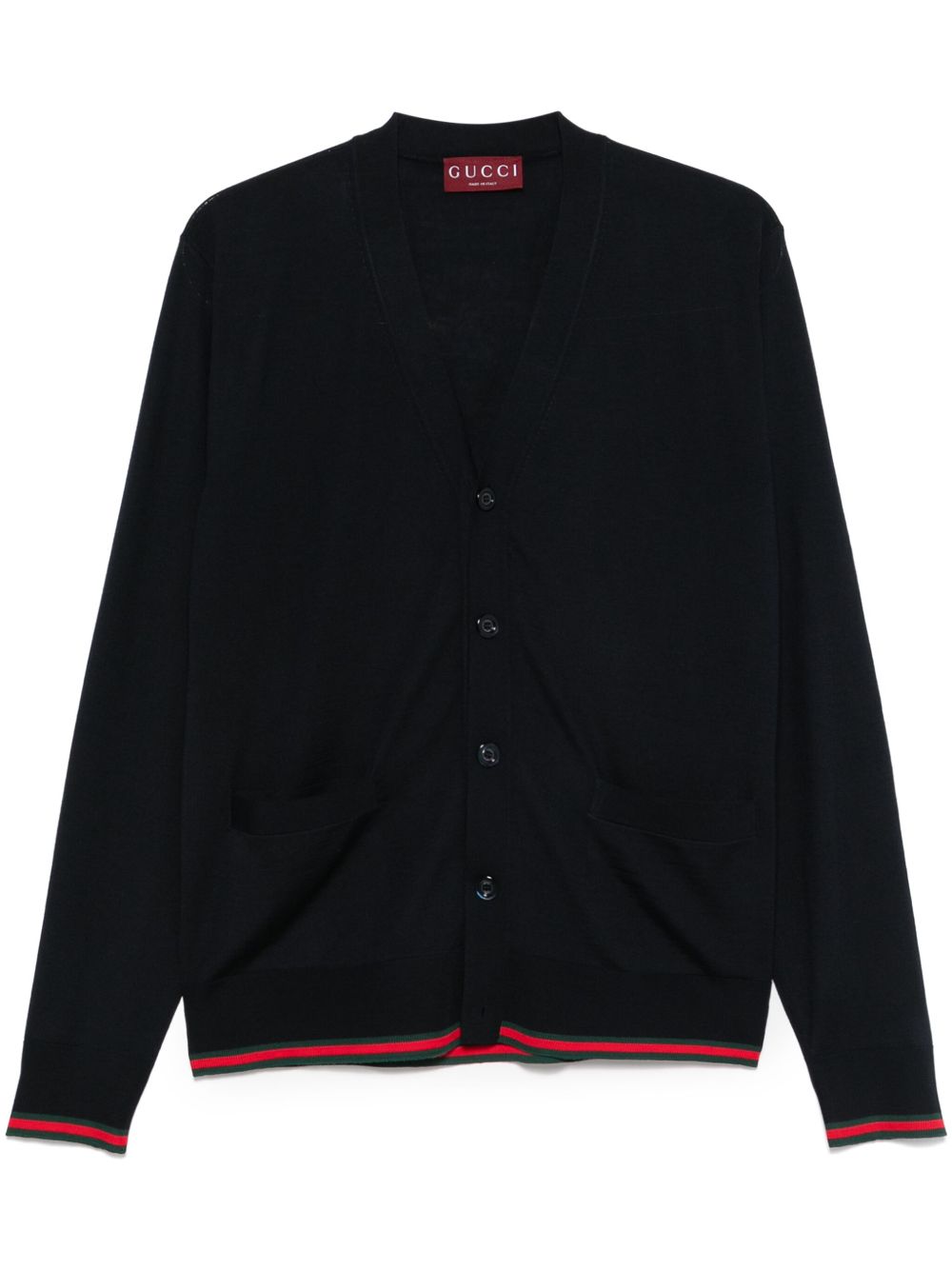 Gucci Sweaters Blue Wool
